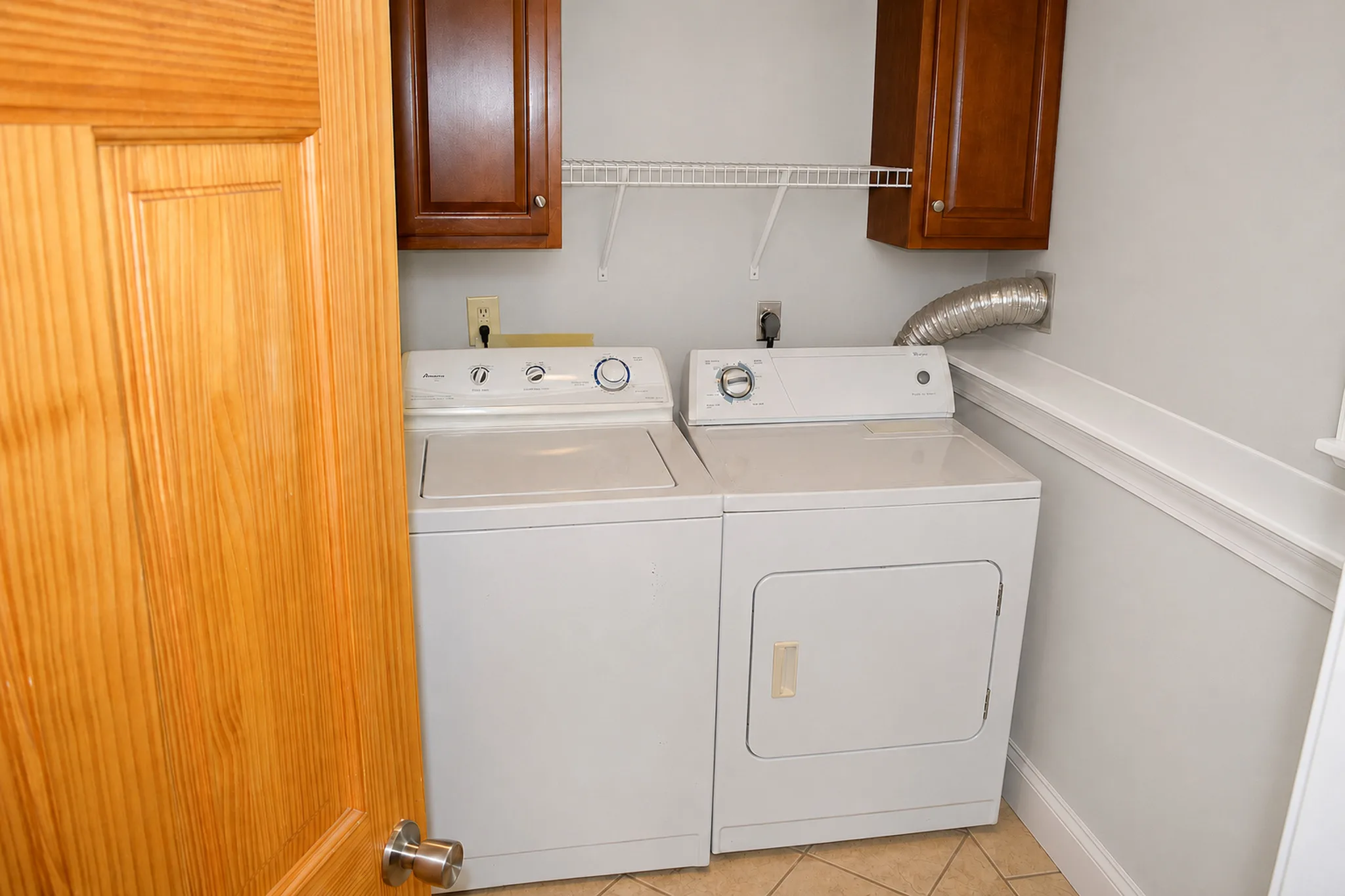 In-home laundry room in apartment 1301 A