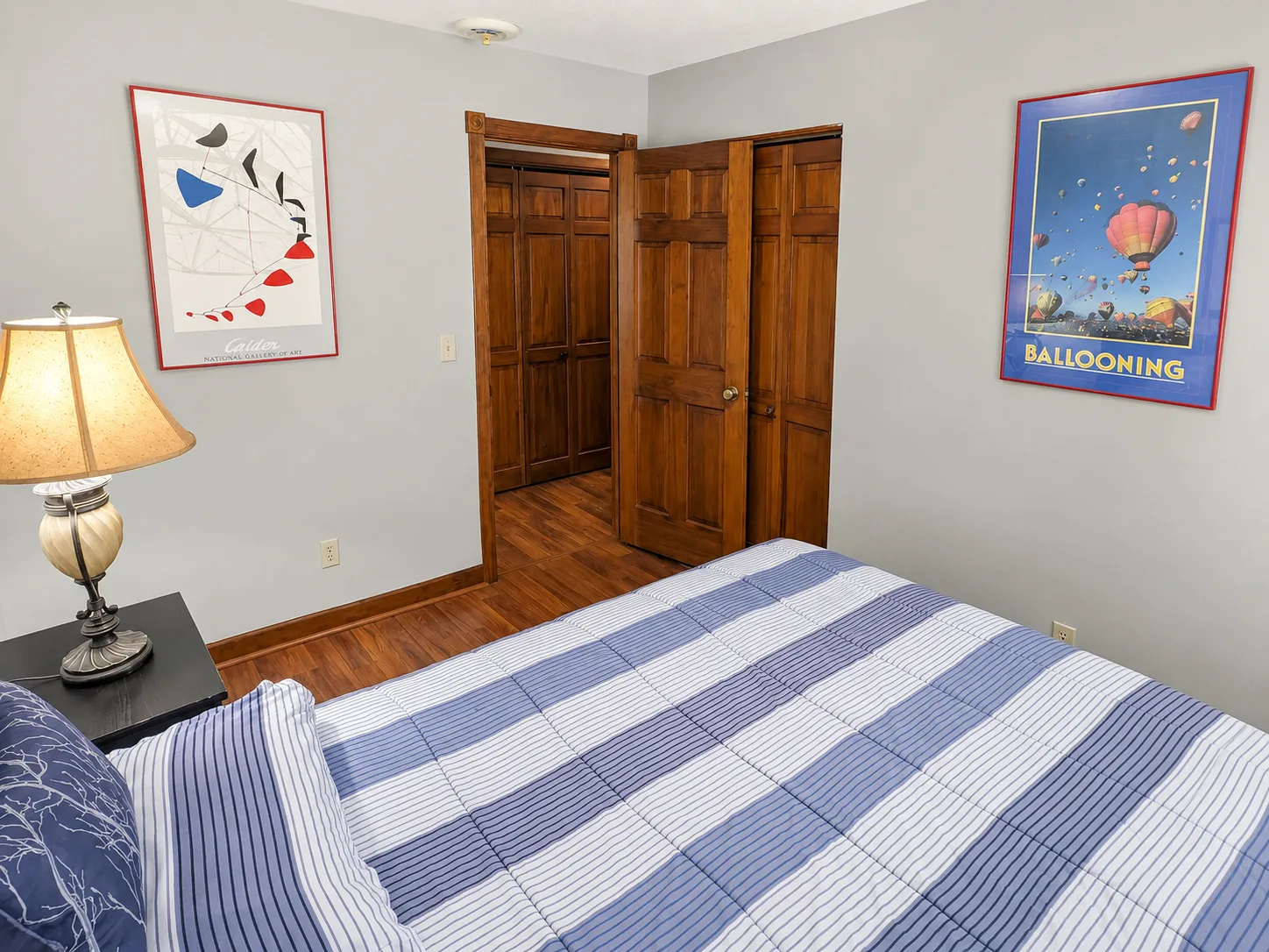 Second bedroom and closet in apartment 1301 B
