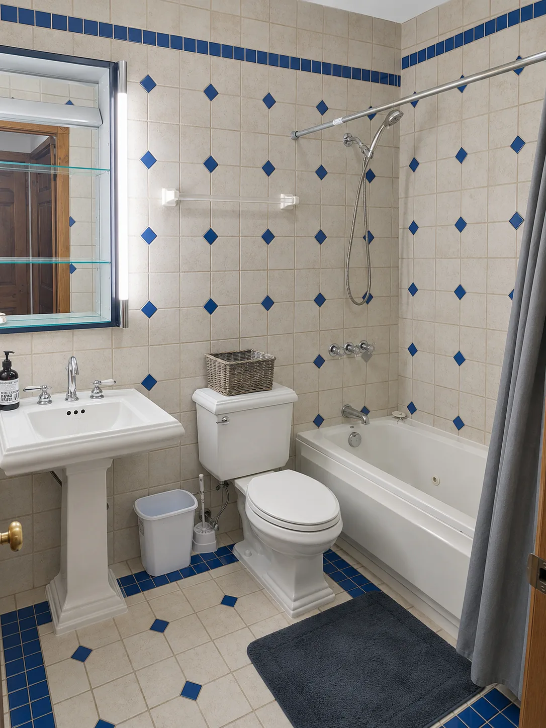 Bathroom in apartment 1301 B