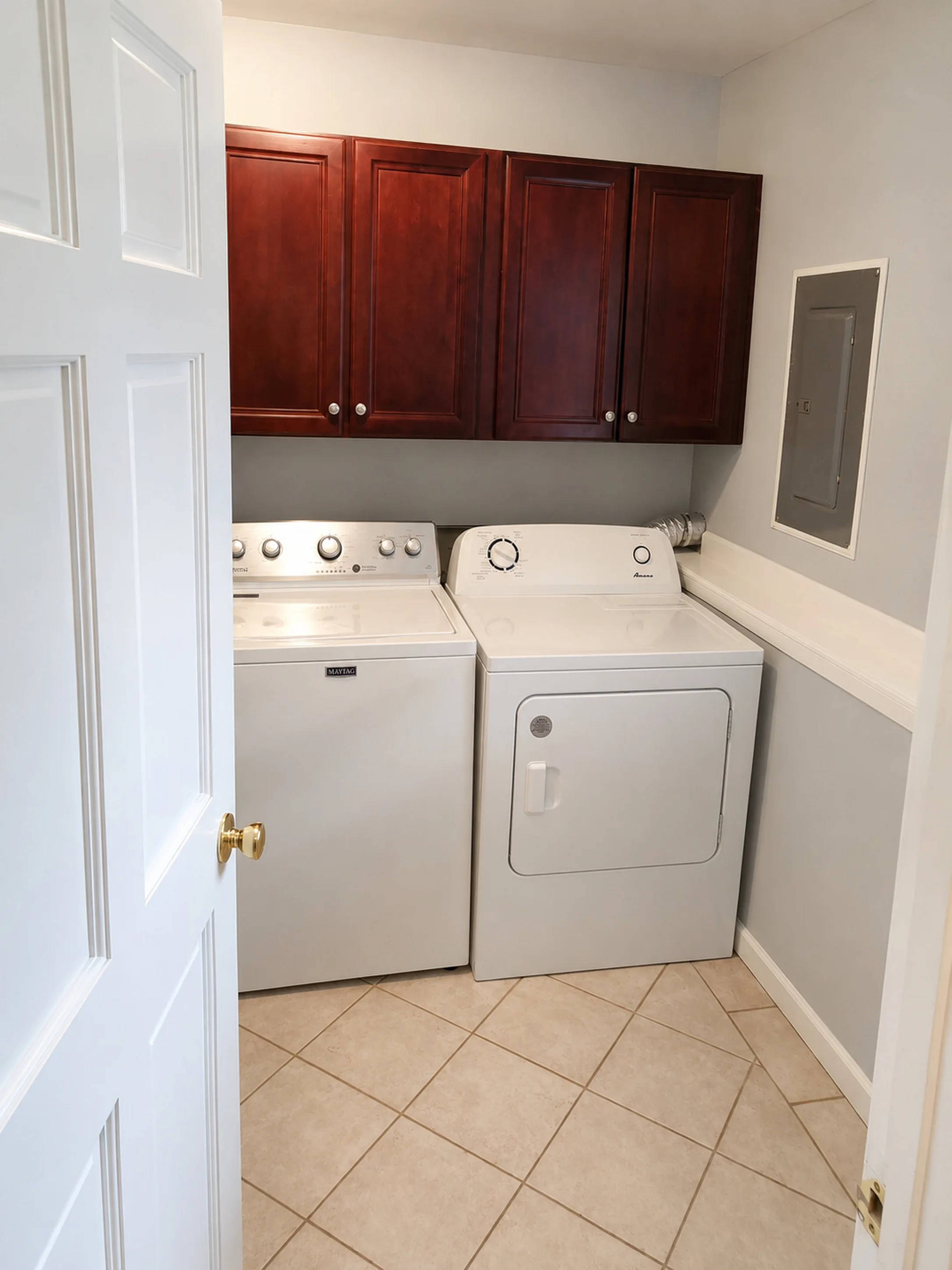 Laundry area in apartment 1303 A