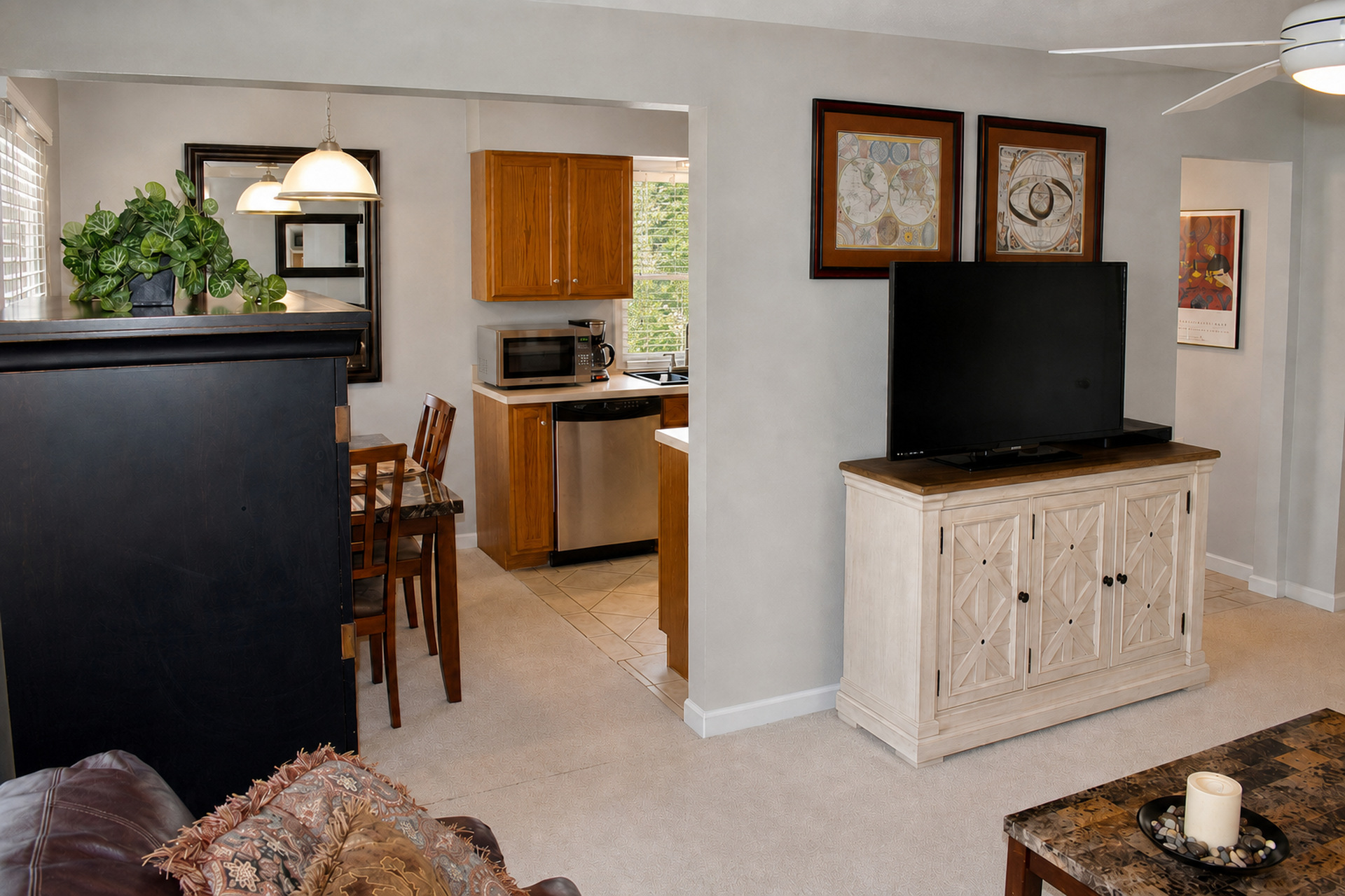 Apartment 1303 D interior view 2