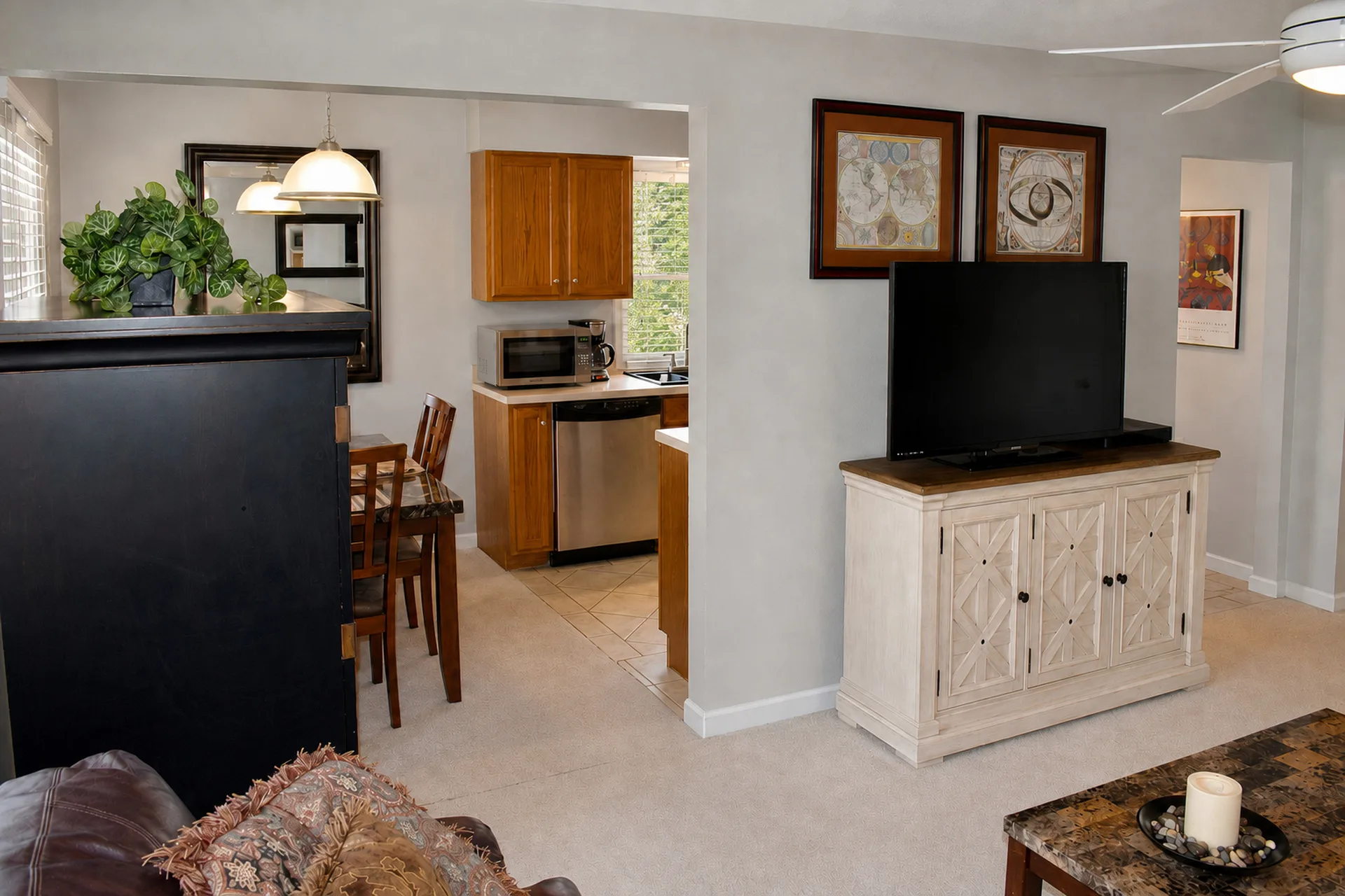 Apartment 1303 D interior view 2