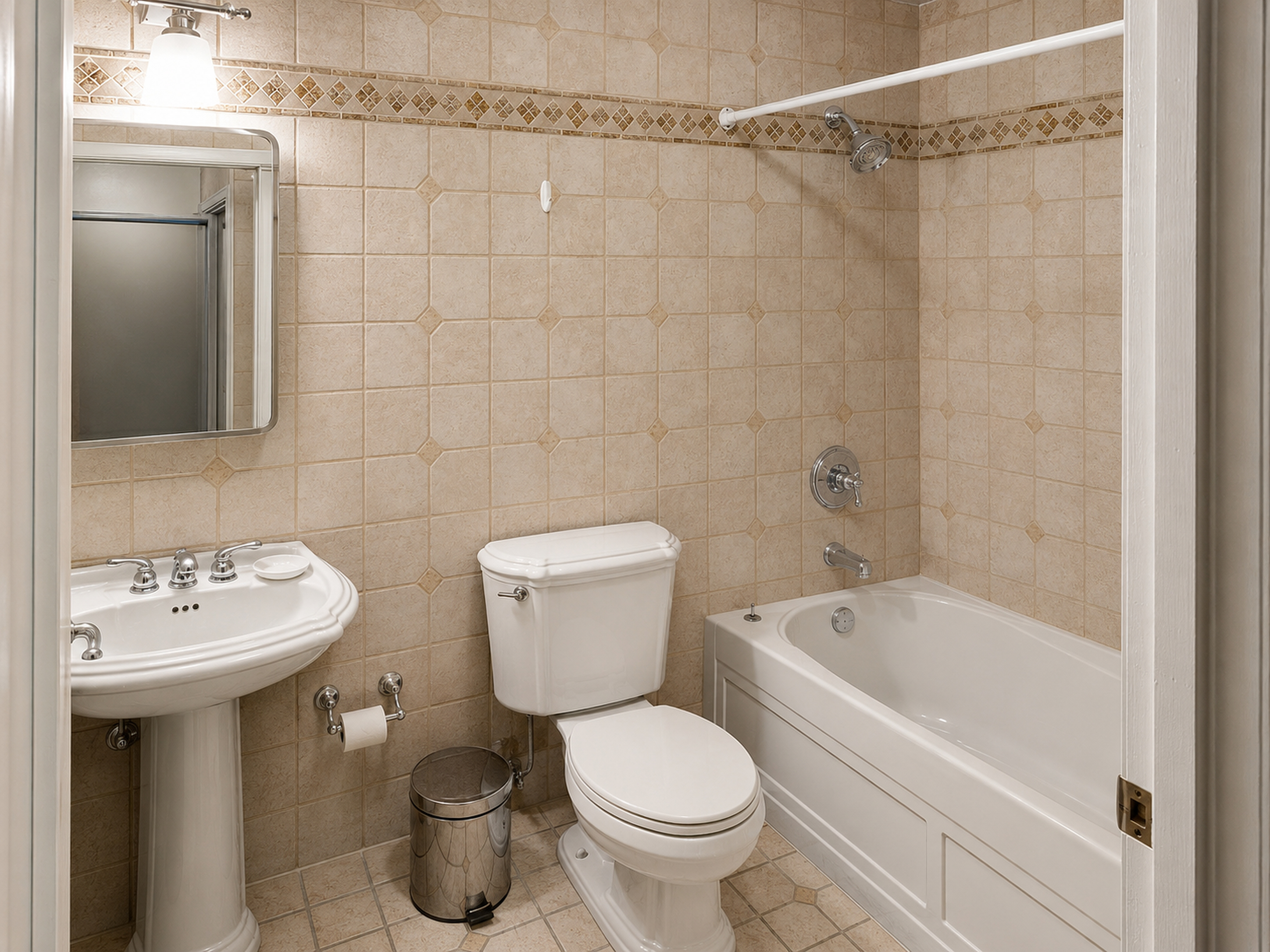 Bathroom in apartment 1307 B