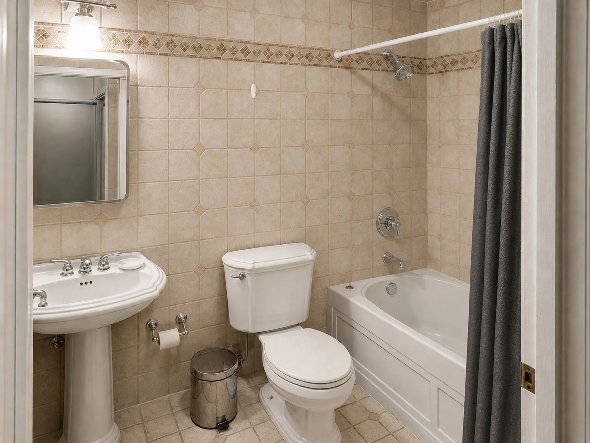 Bathroom in apartment 1307 B
